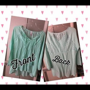 Green light weight Long sleeve